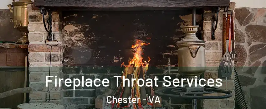  Fireplace Throat Services Chester - VA
