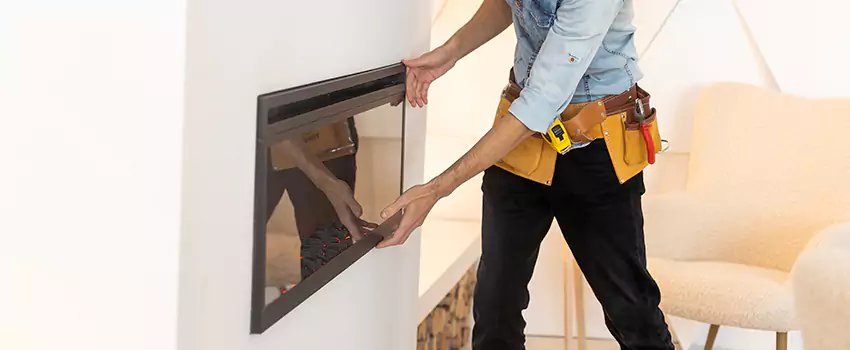 Metal Fireplace Installation in Chester, Virginia