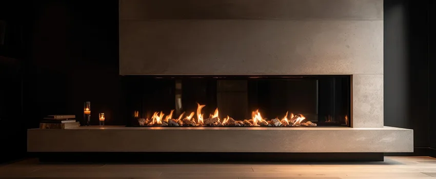 Gas Fireplace Ember Bed Design Services in Chester, Virginia