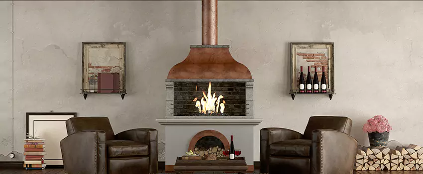 Thelin Hearth Products Providence Pellet Insert Fireplace Installation in Chester, VA