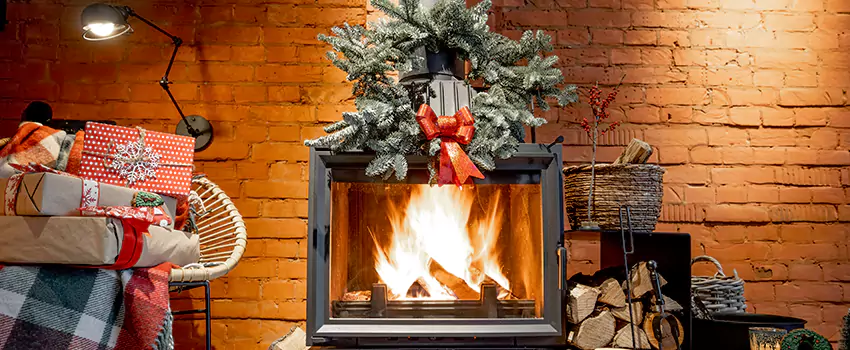 Travis Industries Linear Gas Fireplace Installation in Chester, Virginia