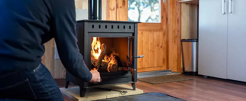 Open Hearth Wood Fireplace Installation in Chester, VA